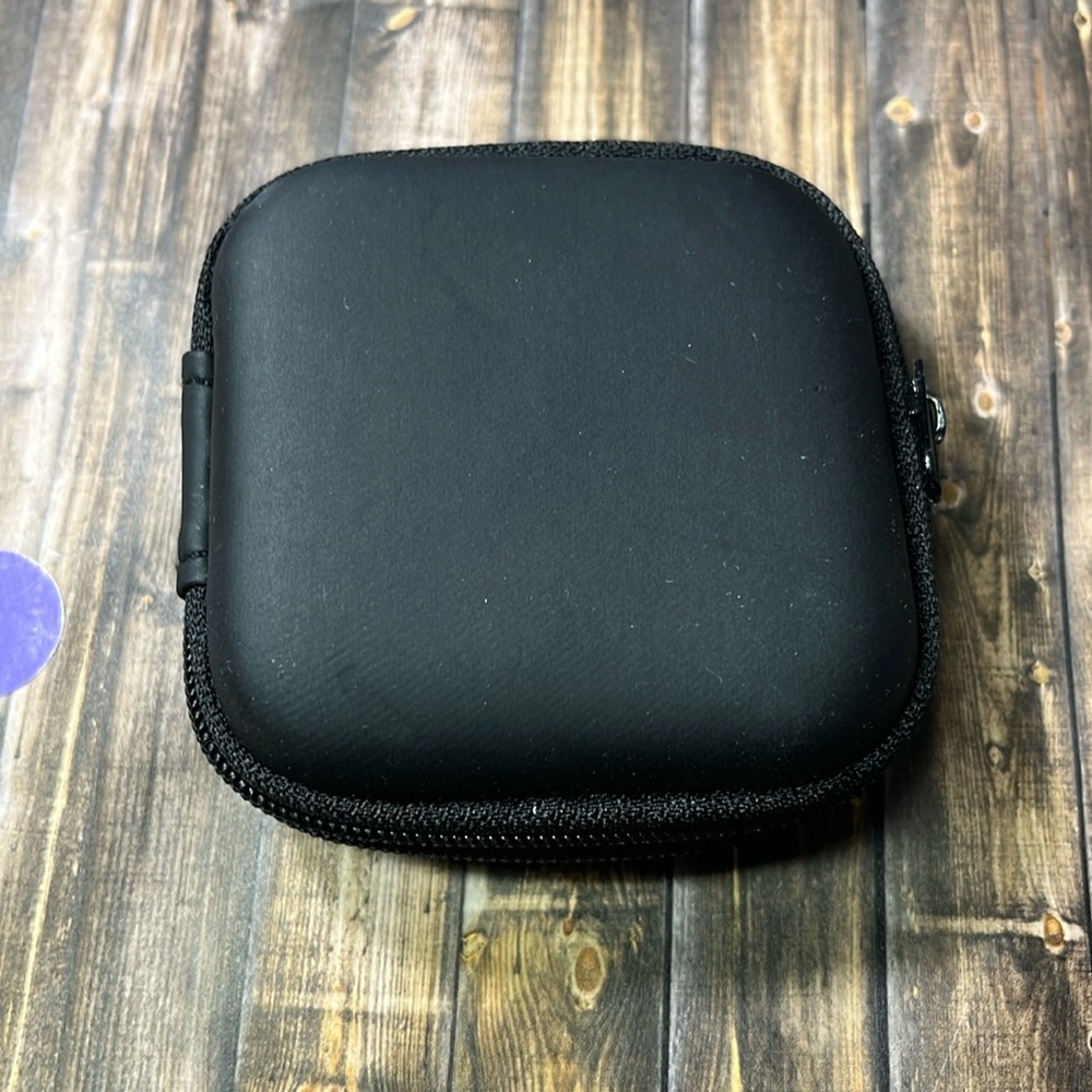 5for$10 Black Earbud Carrying Case Mini Tech Hard case Pouch Tech Accessories
